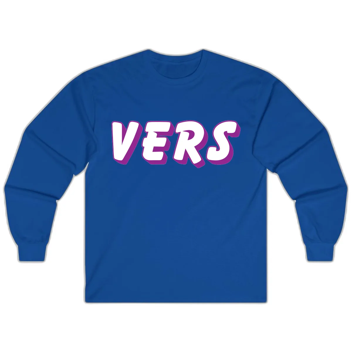 Vers Pride Statement Long Sleeve in Royal