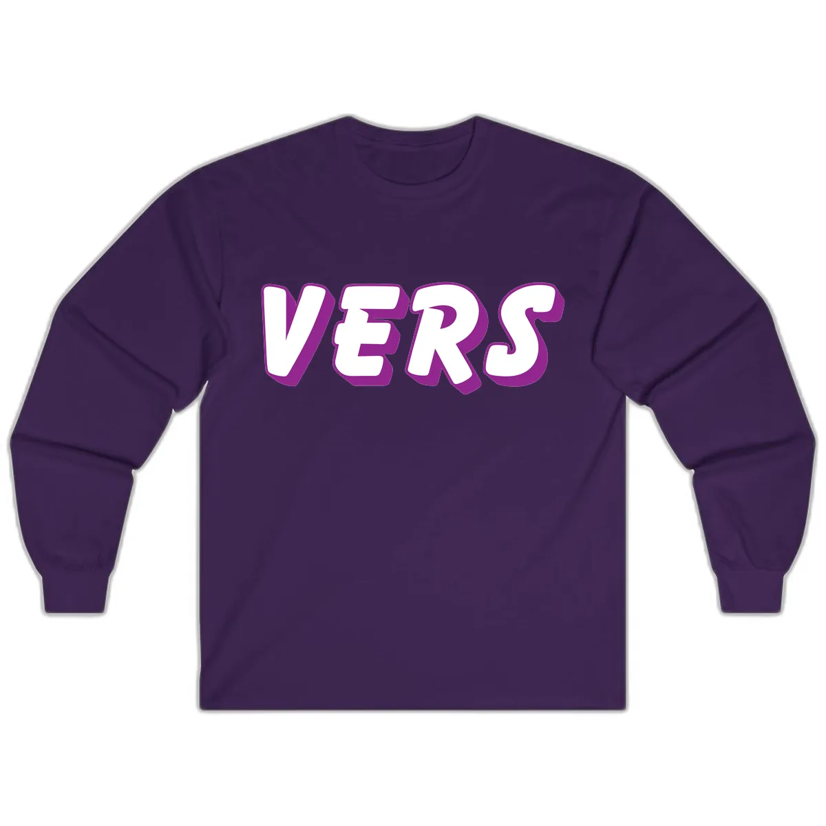 Vers Pride Statement Long Sleeve in Purple