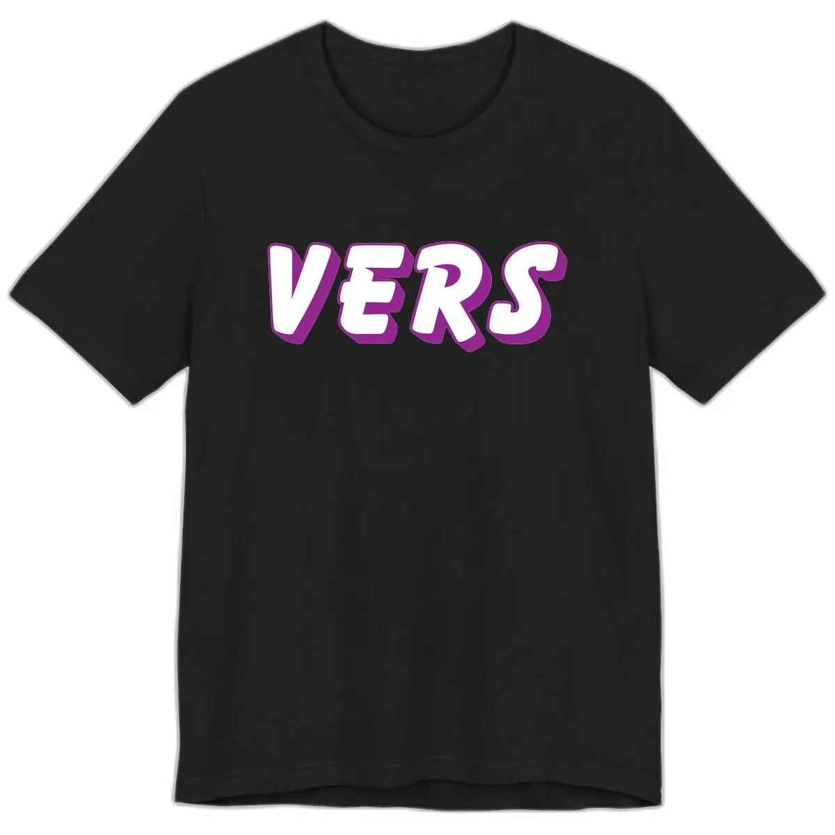 Vers Pride Statement Premium T-Shirt in Black