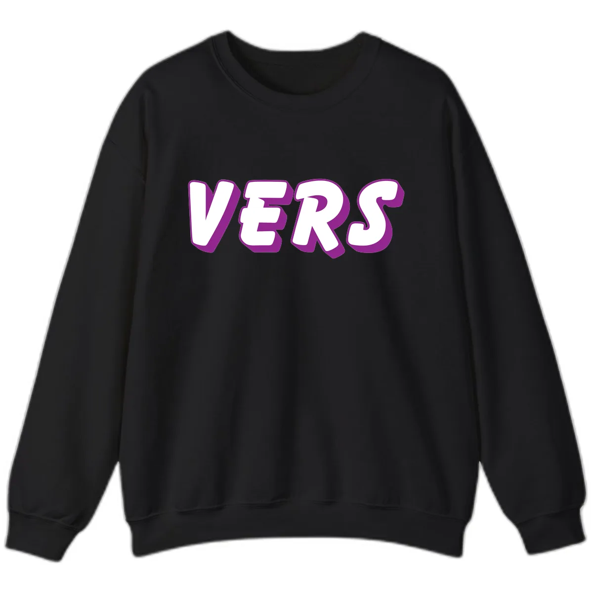 Vers Pride Statement Sweatshirt in Black