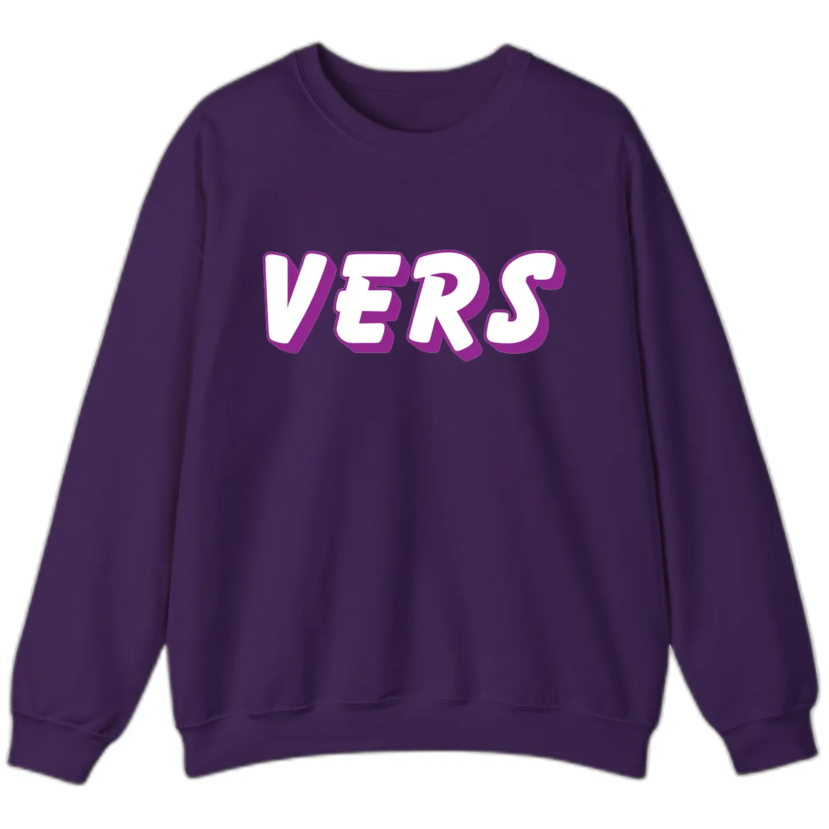 Vers Pride Statement Sweatshirt in Purple