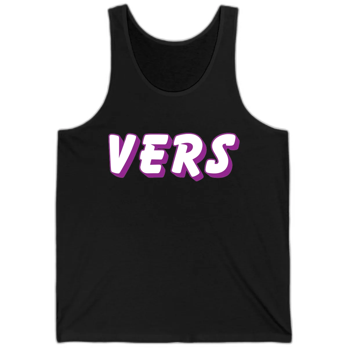 Vers Pride Statement Tank in Black