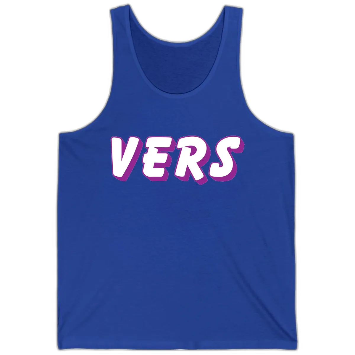 Vers Pride Statement Tank in True Royal