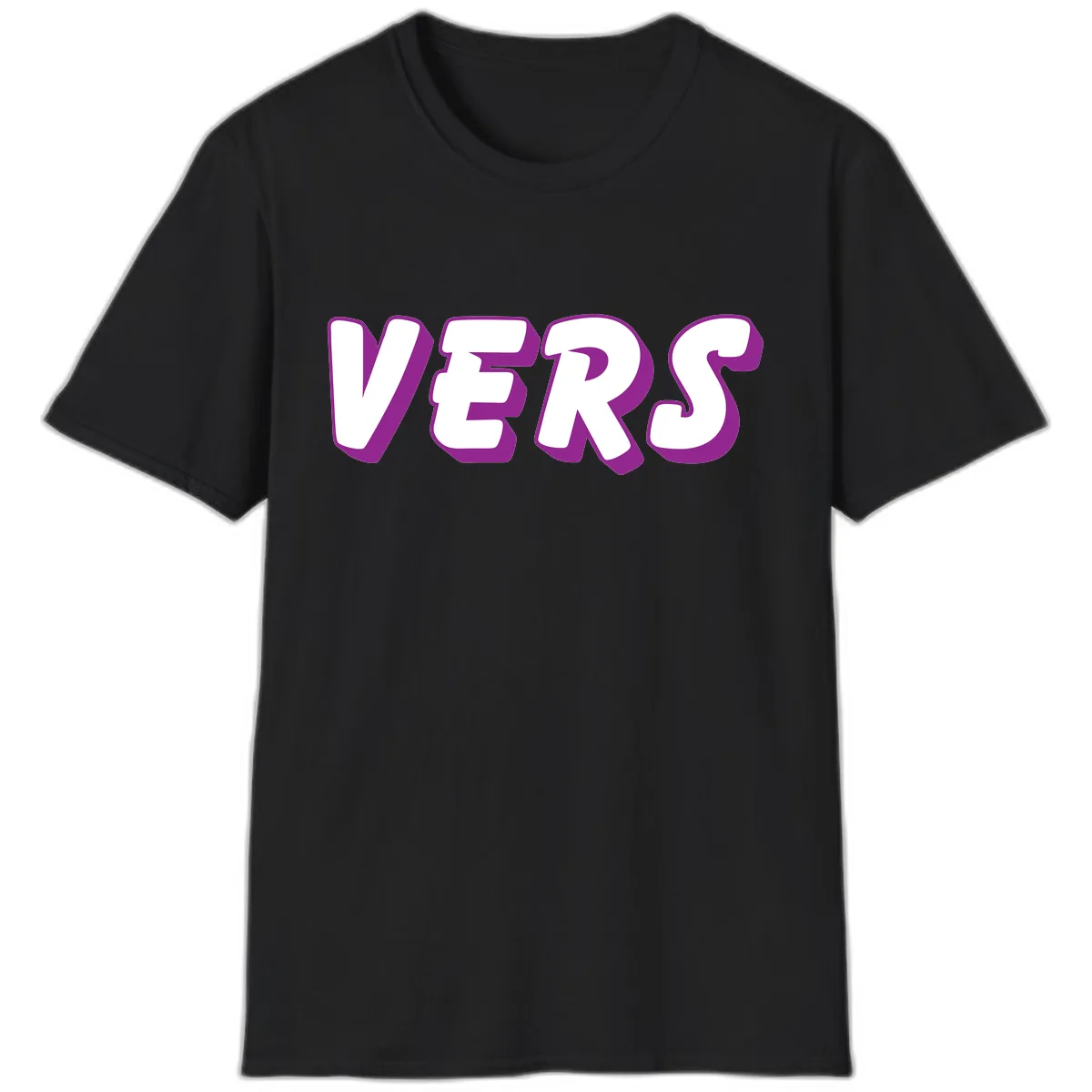 Vers Pride Statement T-Shirt in Black