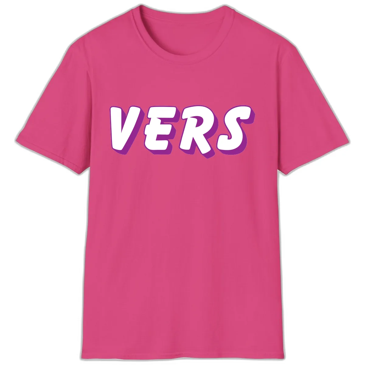 Vers Pride Statement T-Shirt in Heliconia