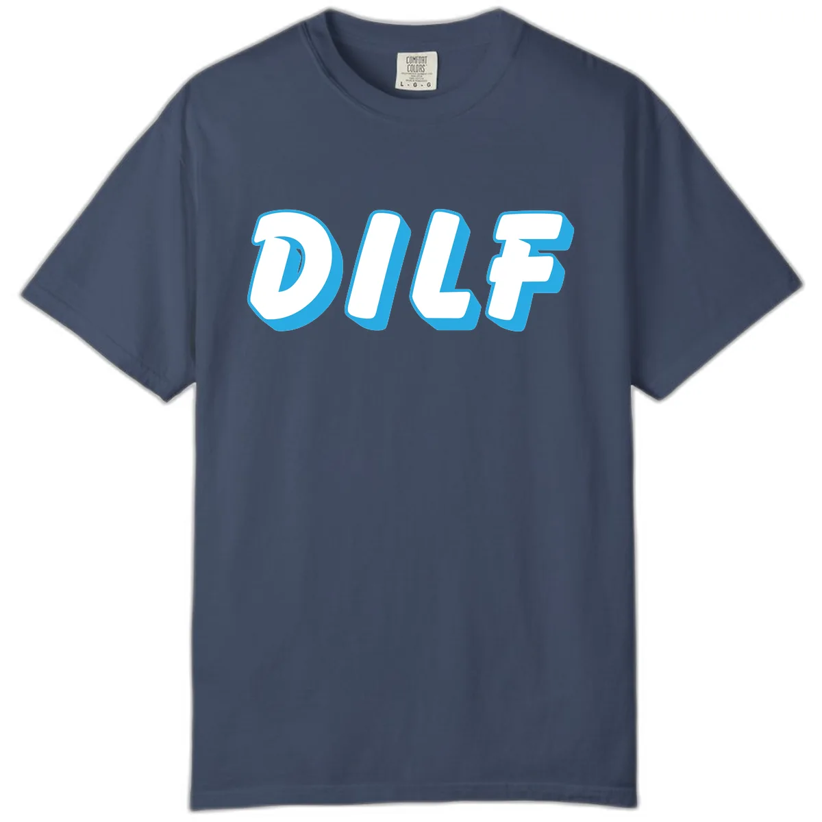 DLSF Bold Typography Design Comfort Color in Midnight