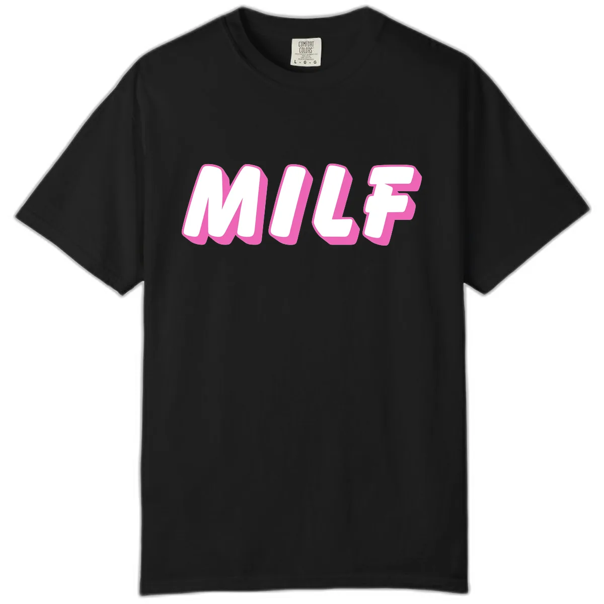 Milf Squad Forever Pride Graphic Comfort Color in Black
