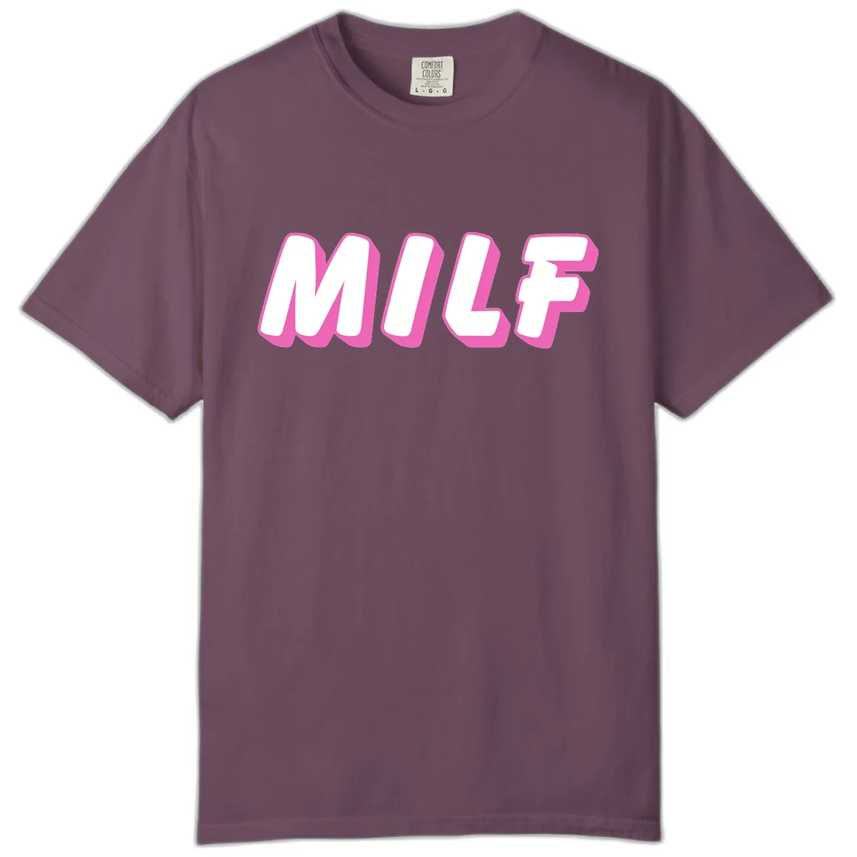 Milf Squad Forever Pride Graphic Comfort Color in Berry