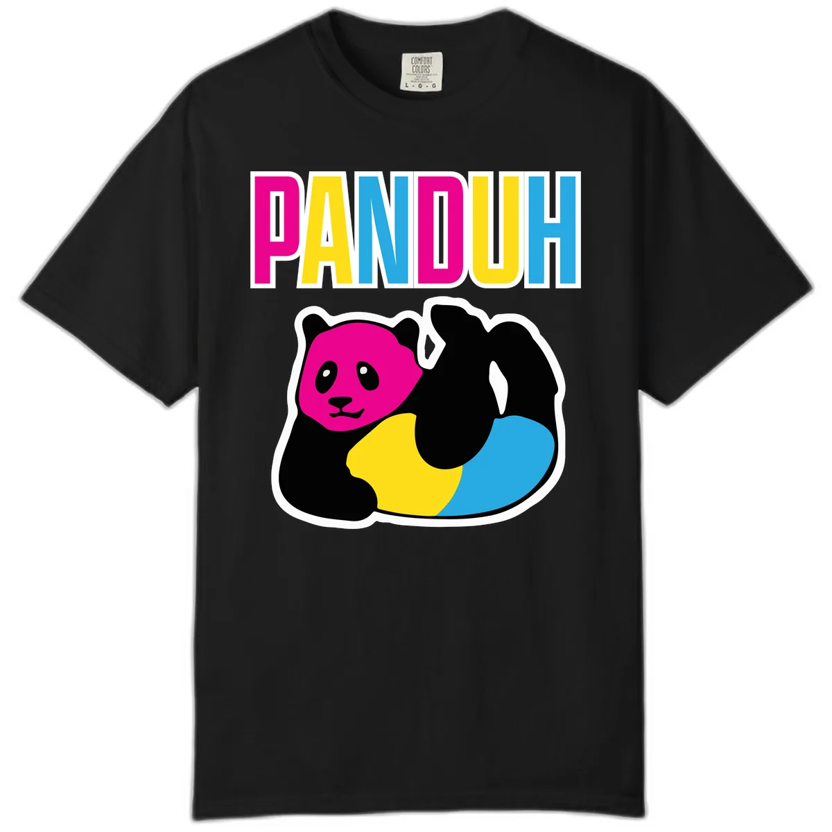 Pandouh Pride Panda Comfort Color in Black