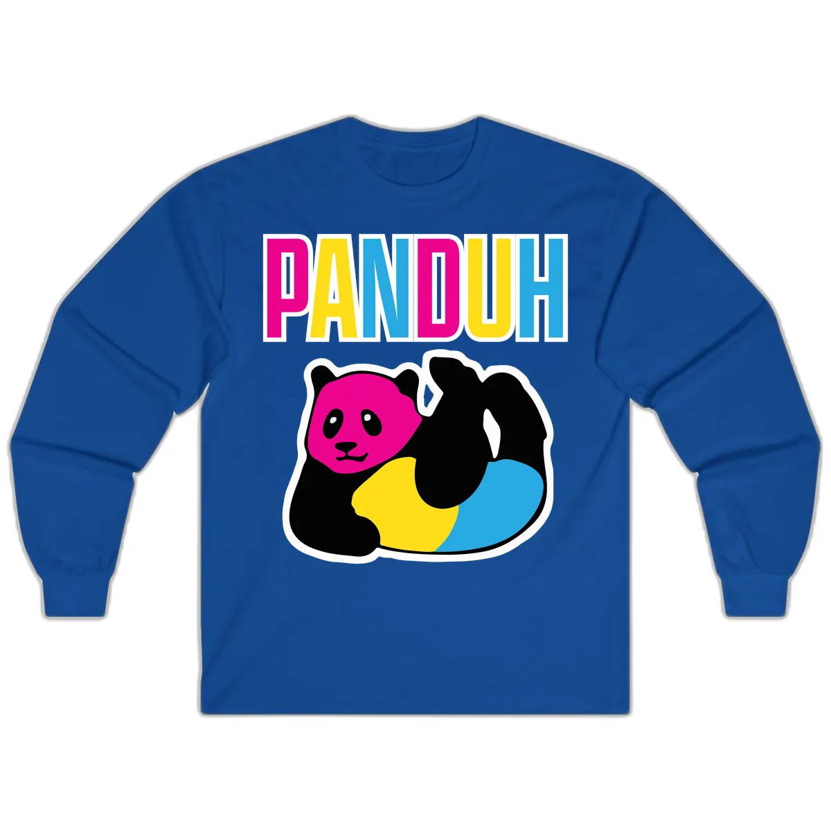 Pandouh Pride Panda Long Sleeve in Royal