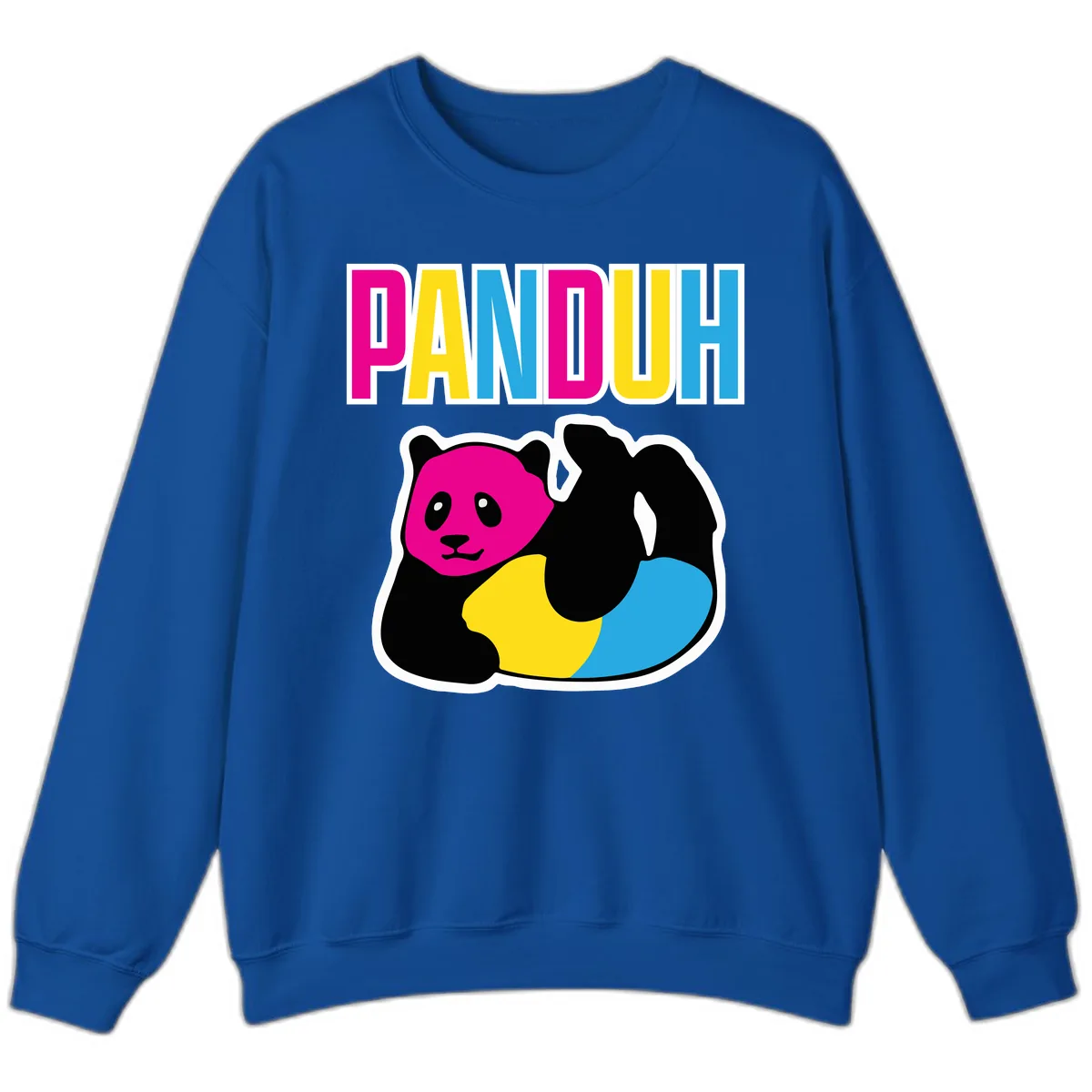 Pandouh Pride Panda Sweatshirt in Royal