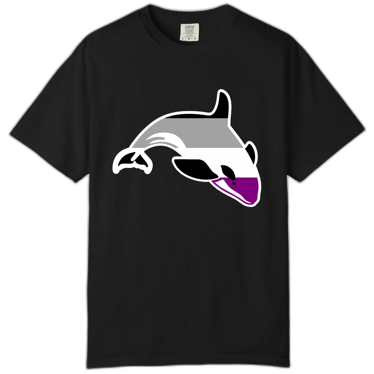 Orca Pride Comfort Color in Black