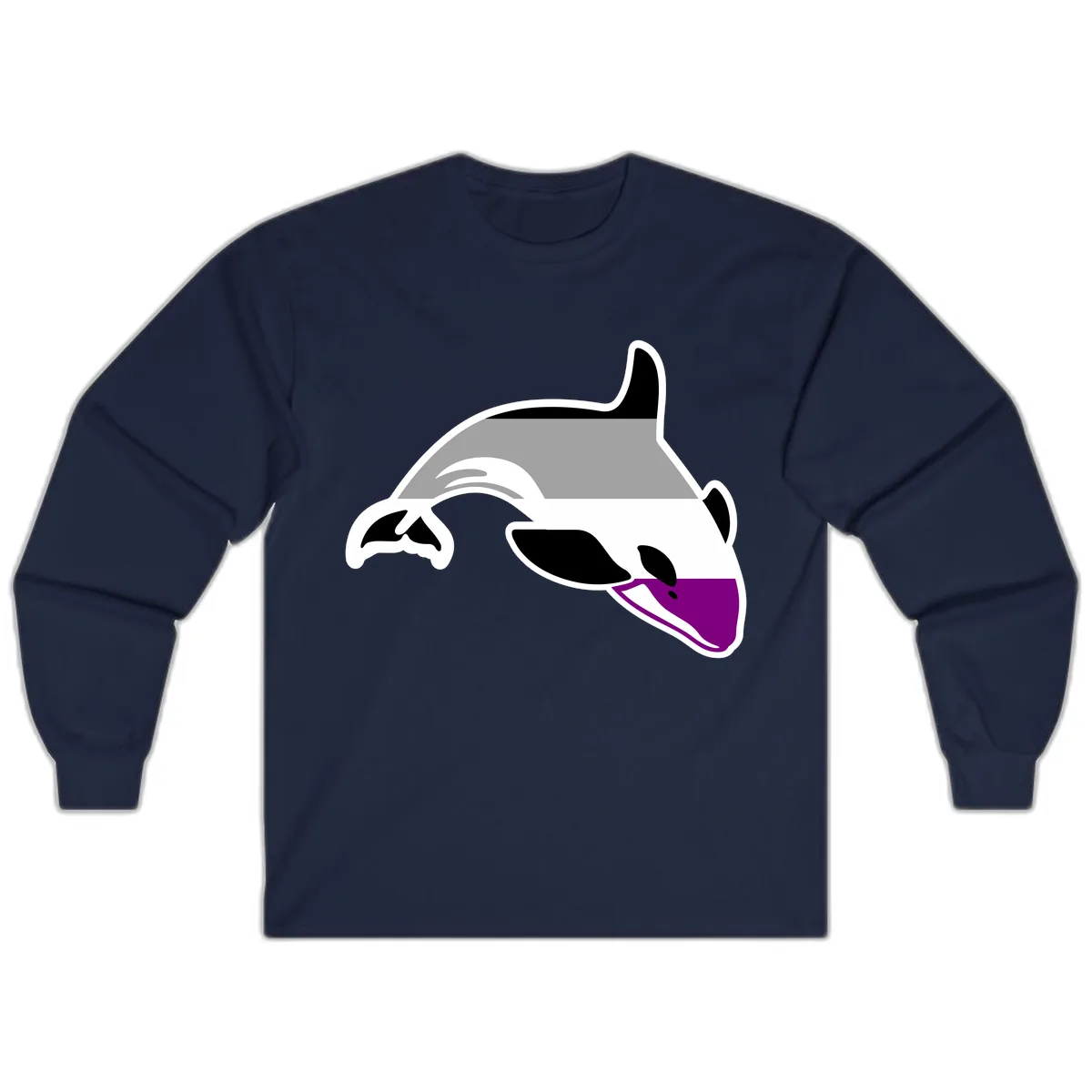 Orca Pride Long Sleeve in Navy