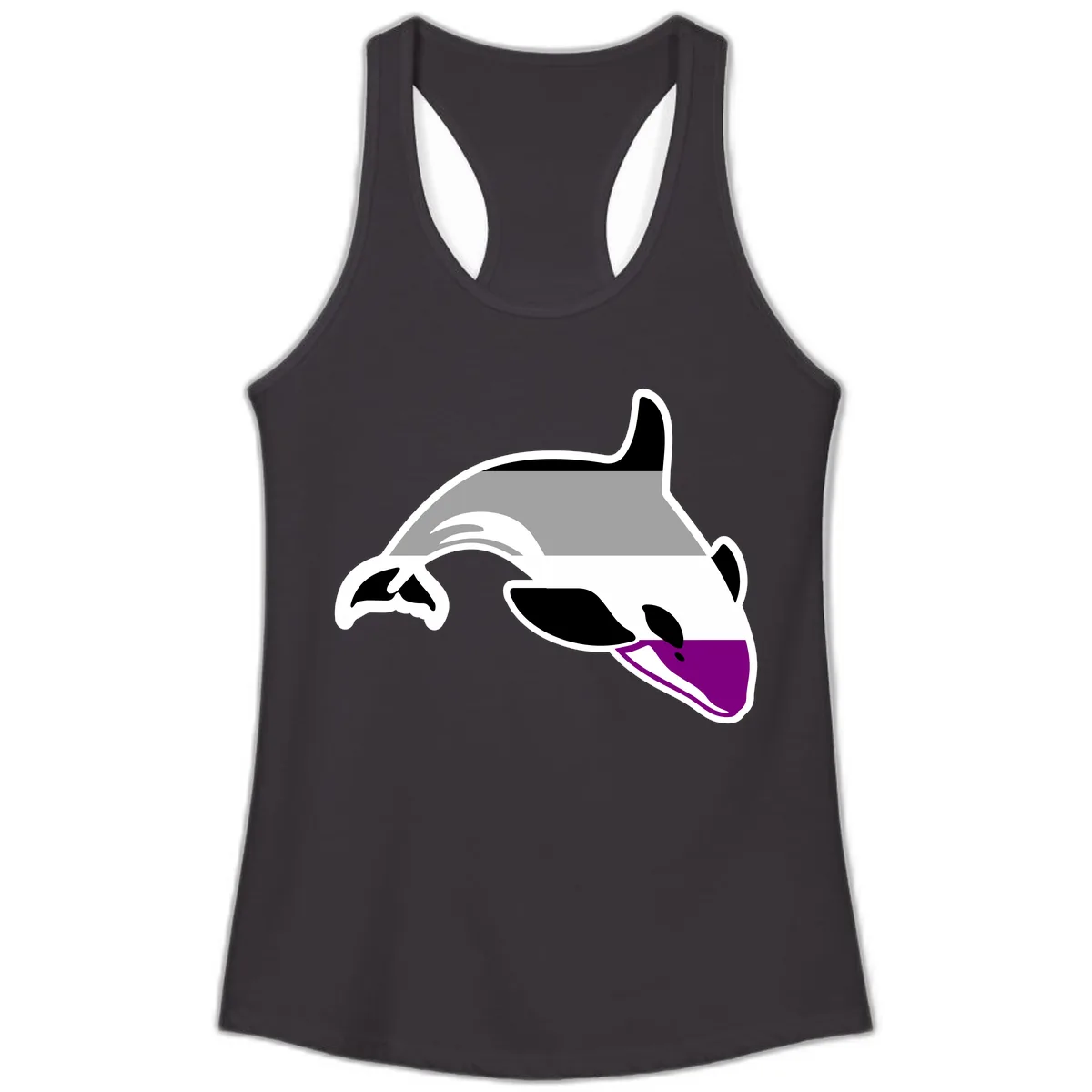Orca Pride Ladies Tank in Black
