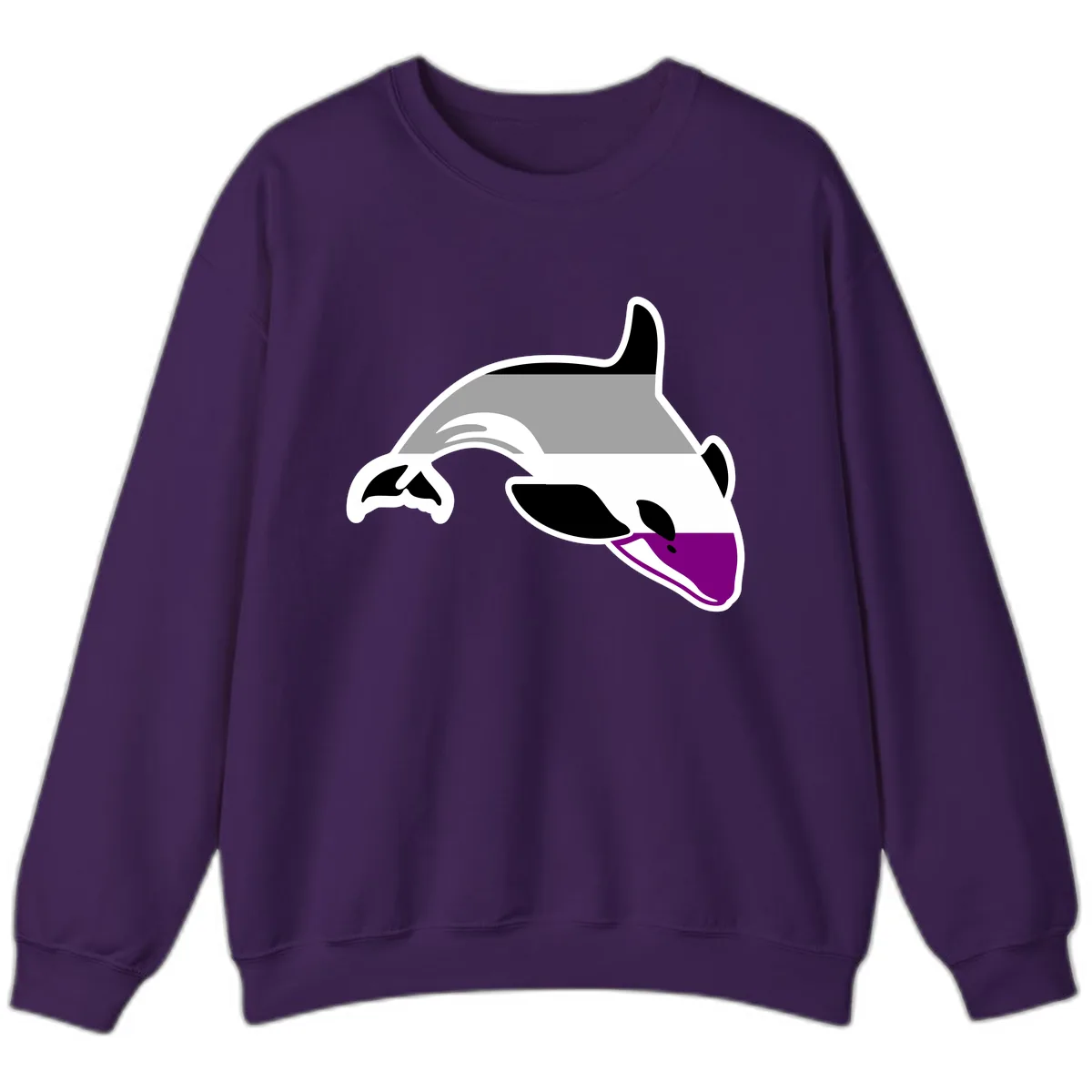 Orca Pride Sweatshirt in Purple
