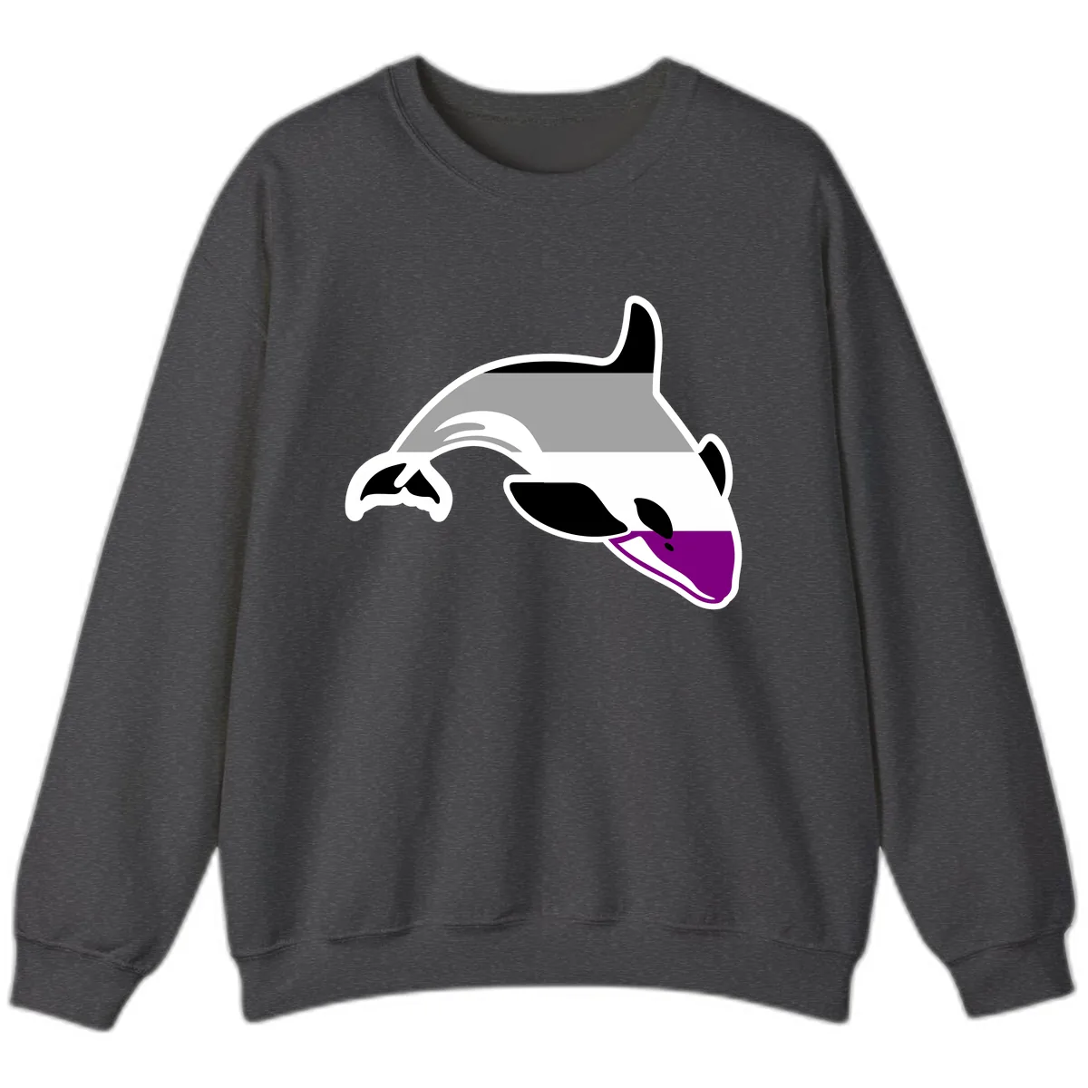 Orca Pride Sweatshirt in Dark Heather