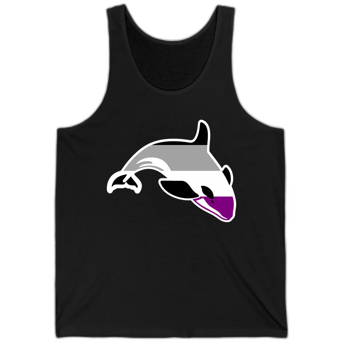 Orca Pride Tank in Black