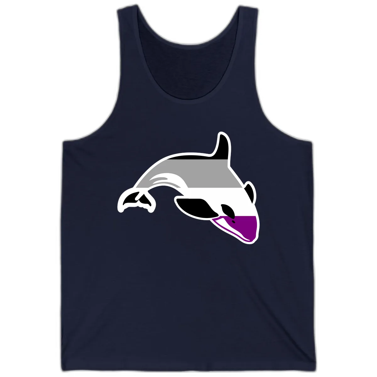Orca Pride Tank in Navy