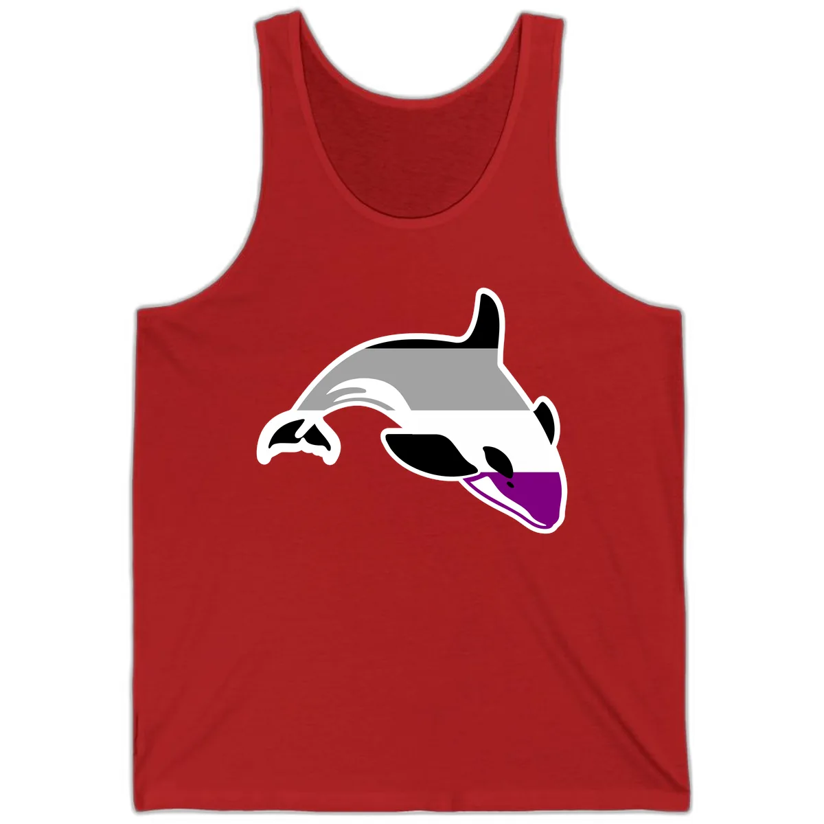 Orca Pride Tank in Red