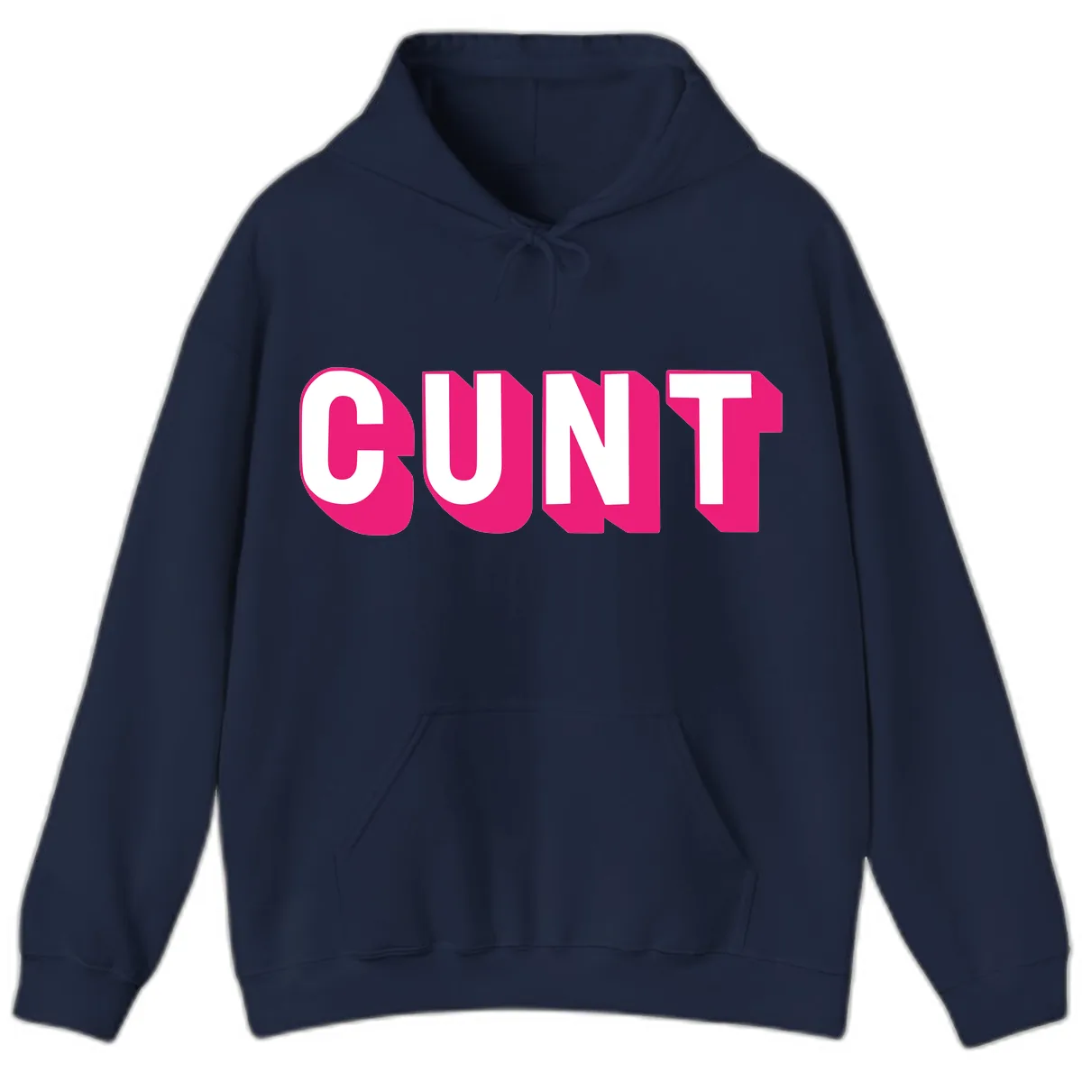 Sunt Bold Pride Statement Hoodie in Navy