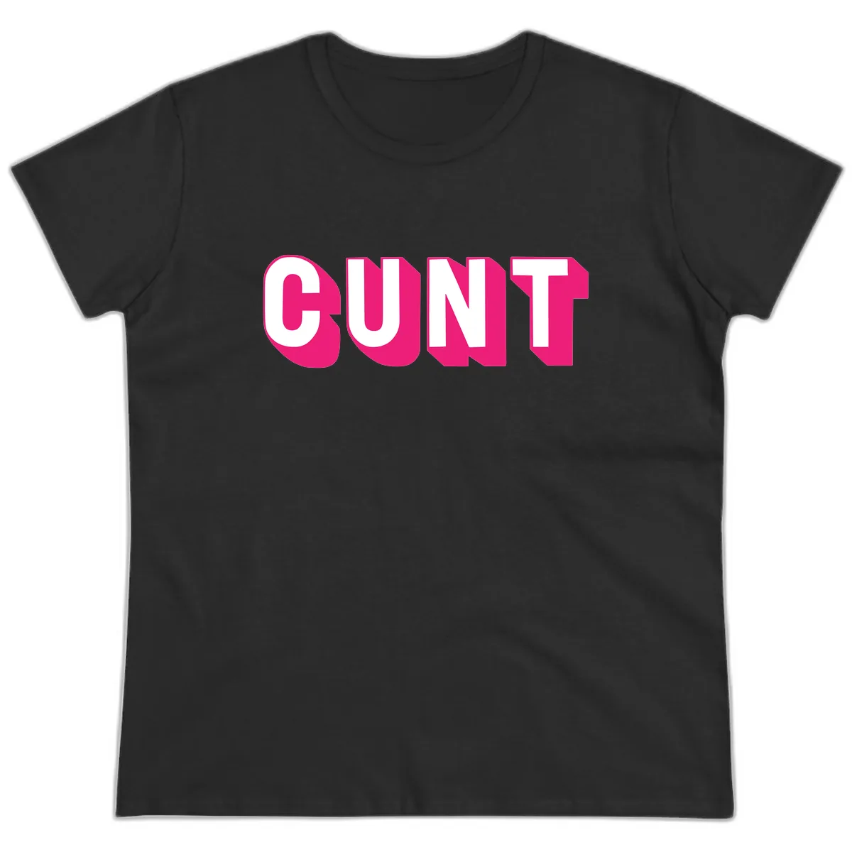Sunt Bold Pride Statement Ladies Tee in Black
