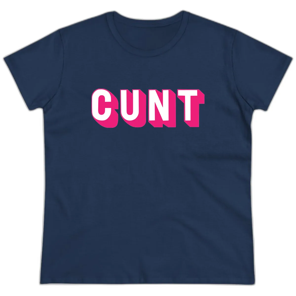 Sunt Bold Pride Statement Ladies Tee in Navy