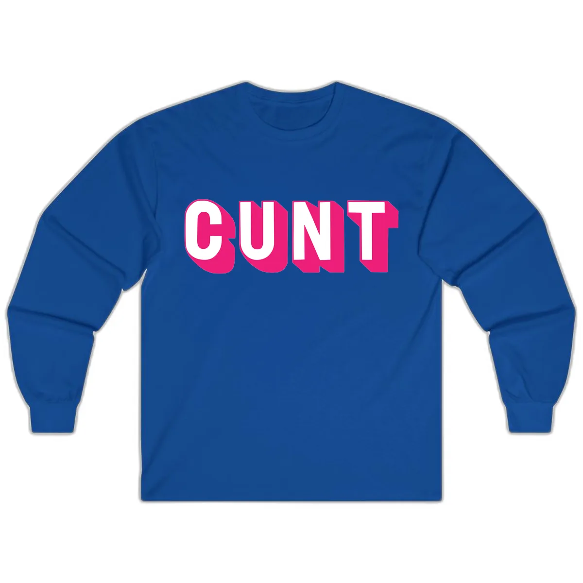 Sunt Bold Pride Statement Long Sleeve in Royal
