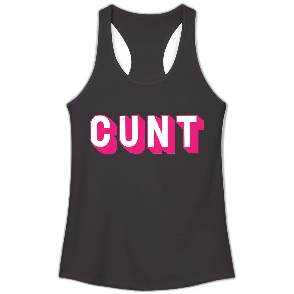 Sunt Bold Pride Statement Ladies Tank in Black