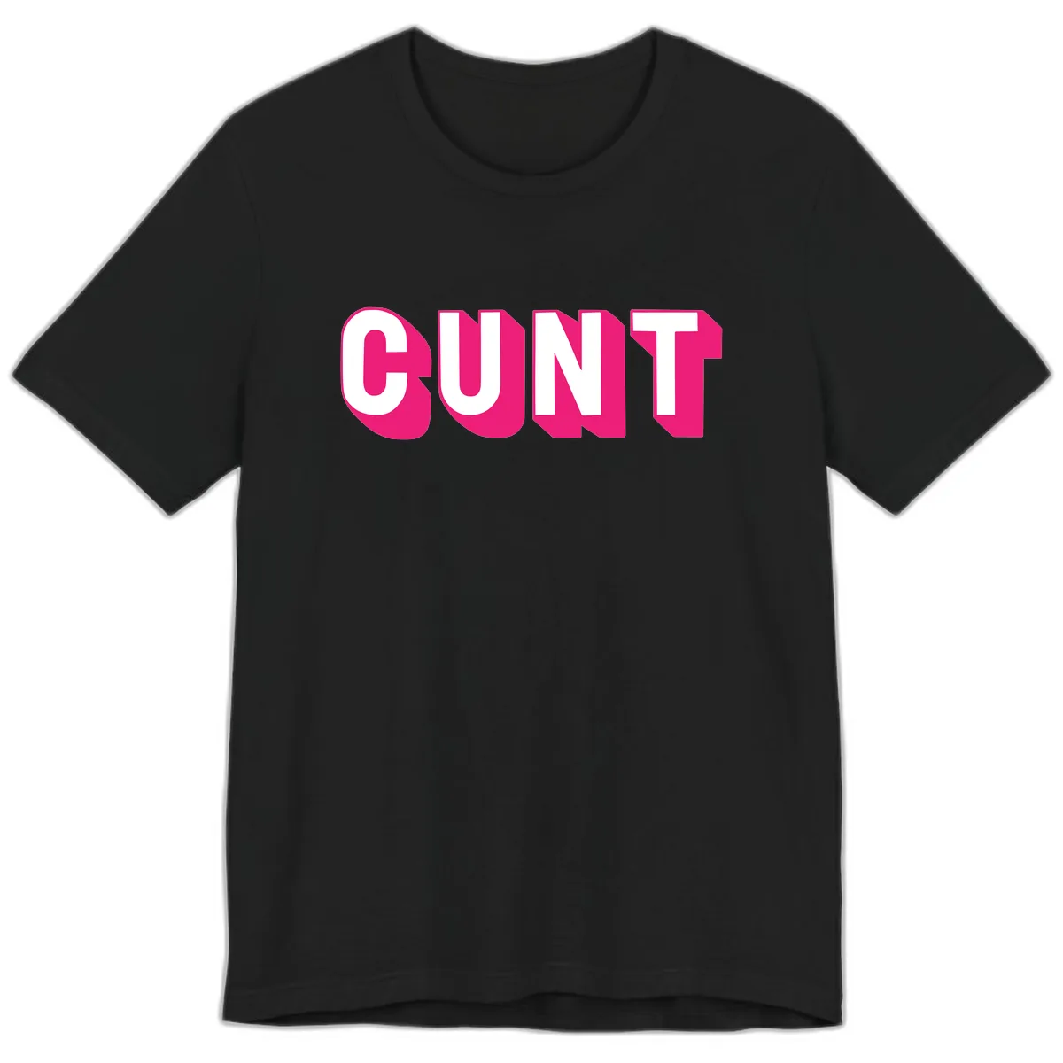 Sunt Bold Pride Statement Premium T-Shirt in Black
