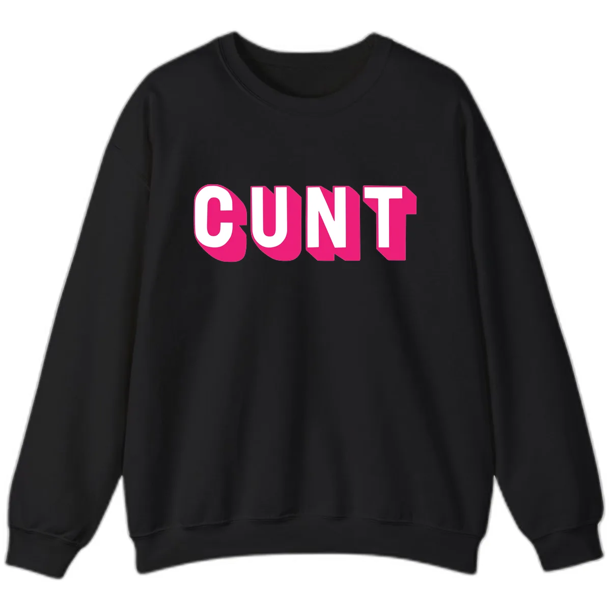 Sunt Bold Pride Statement Sweatshirt in Black