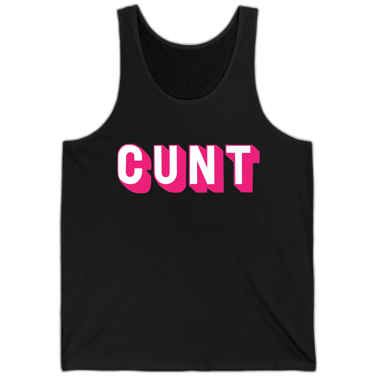 Sunt Bold Pride Statement Tank in Black