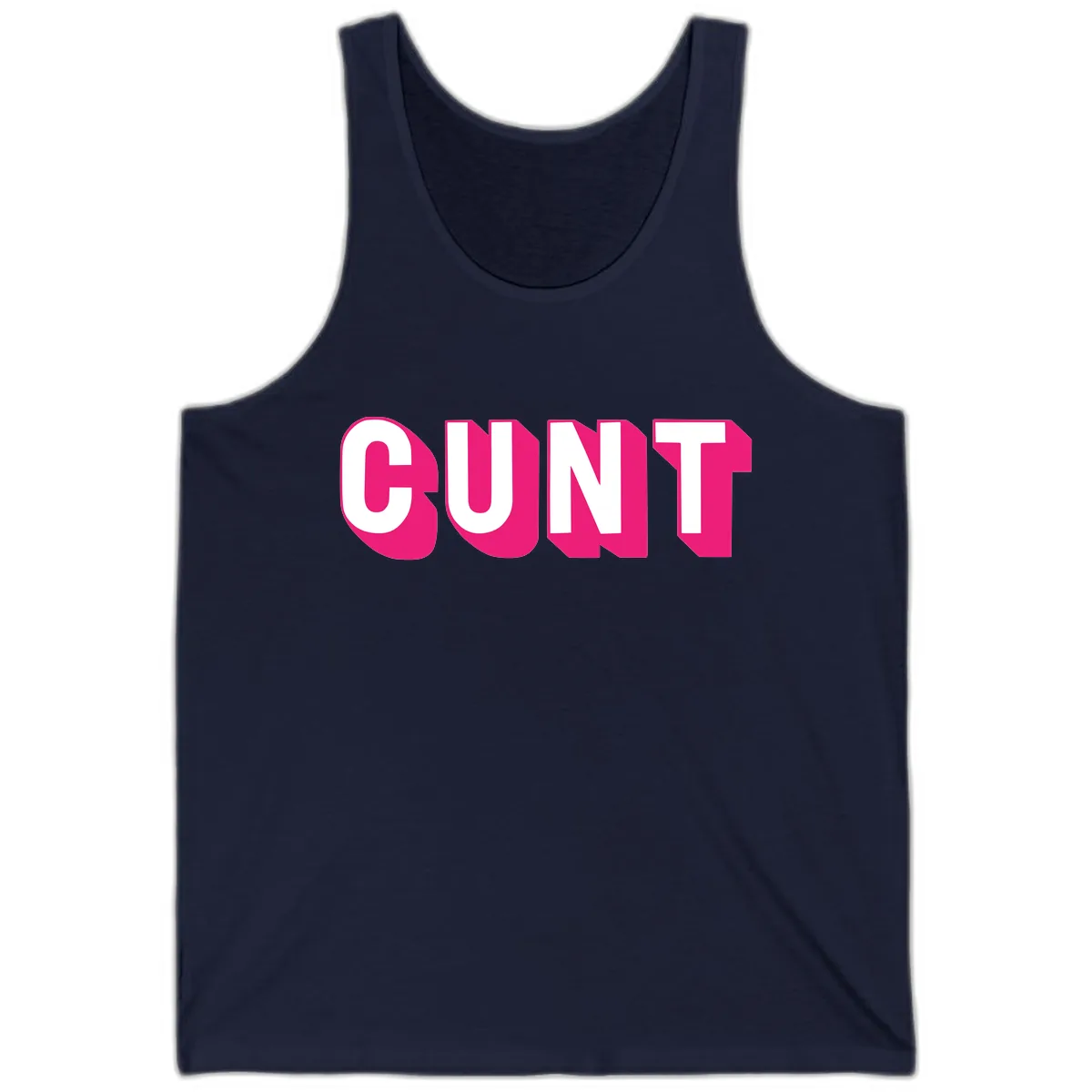 Sunt Bold Pride Statement Tank in Navy
