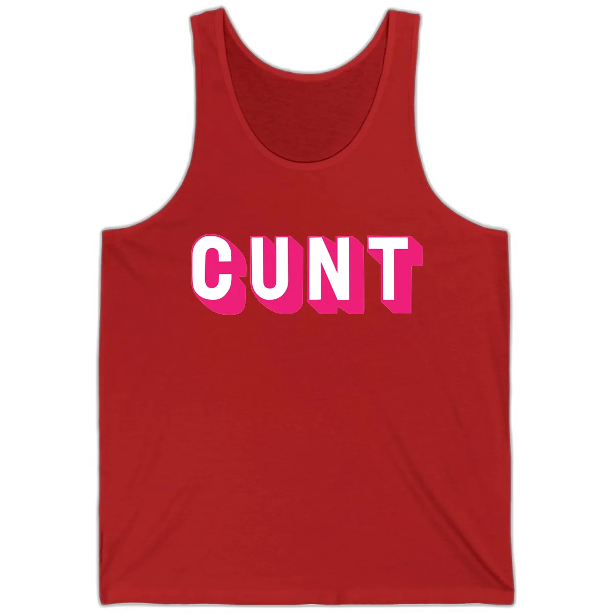 Sunt Bold Pride Statement Tank in Red