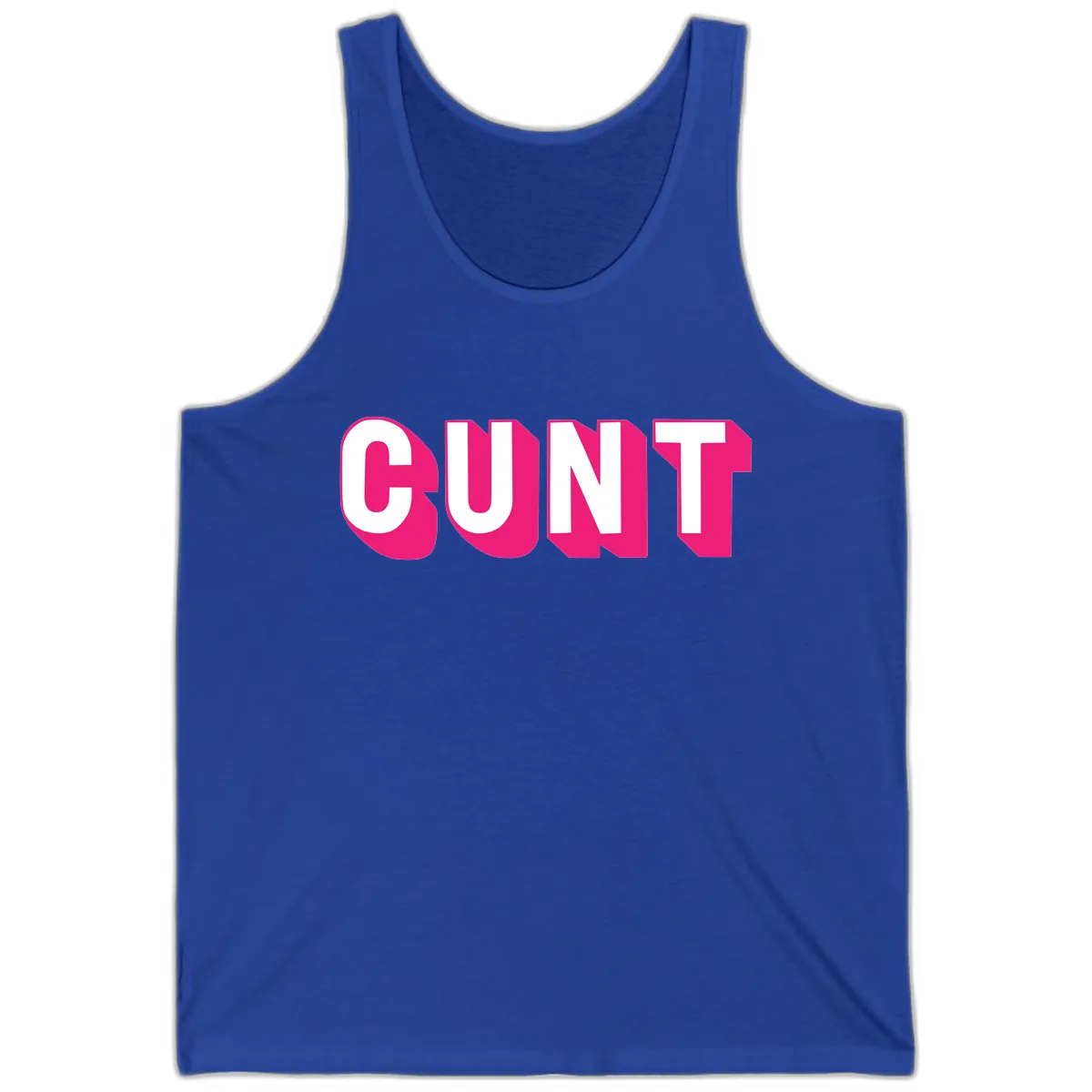 Sunt Bold Pride Statement Tank in True Royal