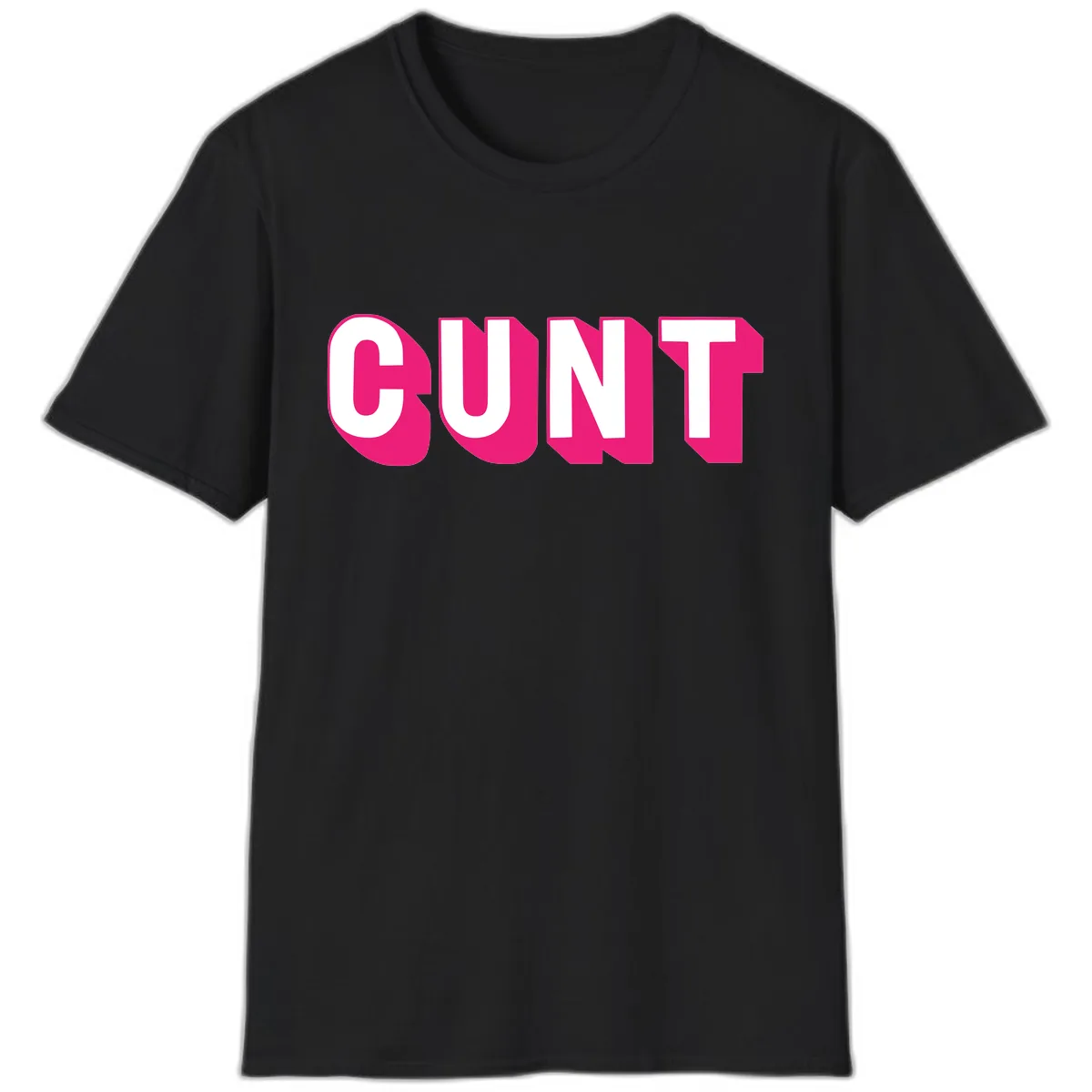 Sunt Bold Pride Statement T-Shirt in Black