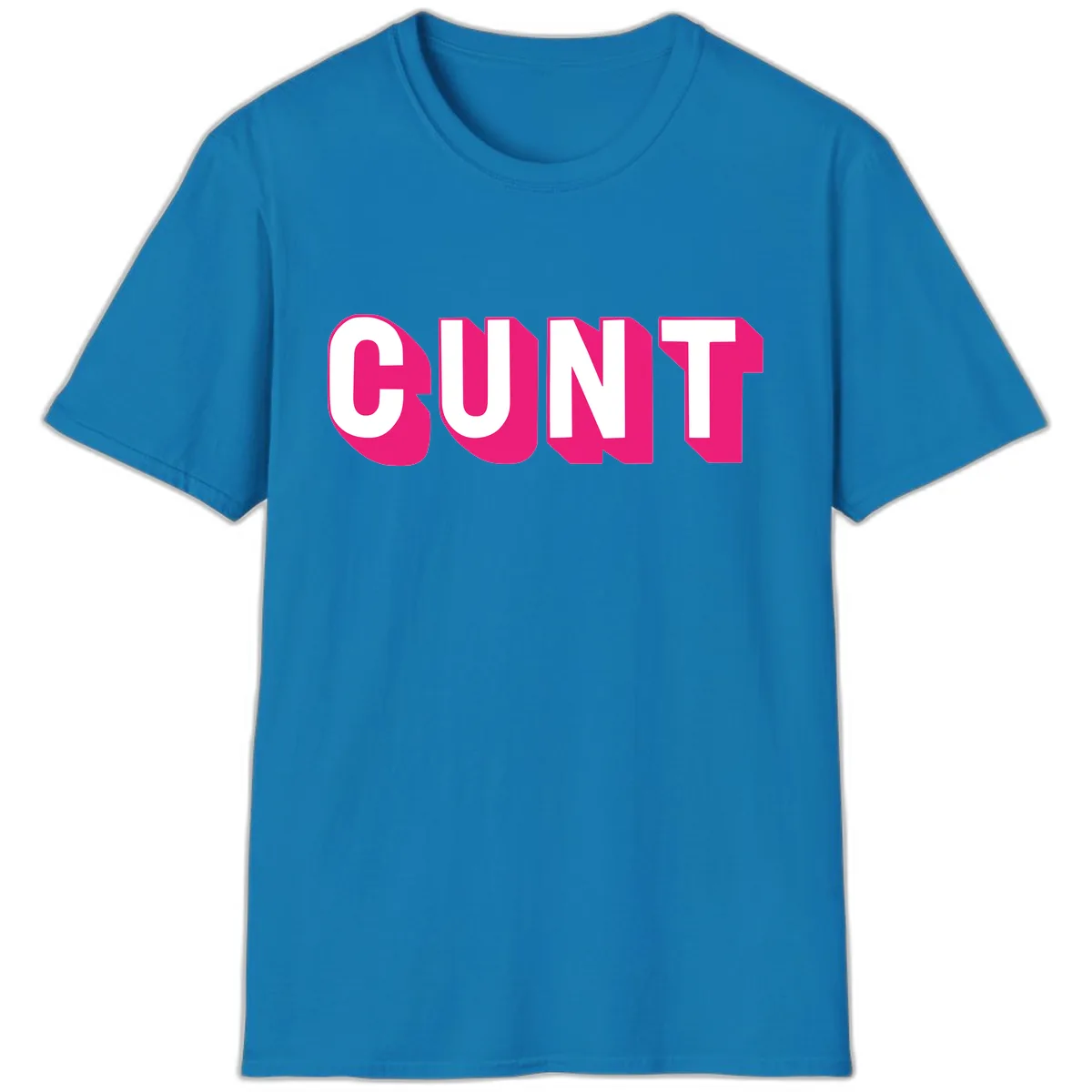 Sunt Bold Pride Statement T-Shirt in Sapphire