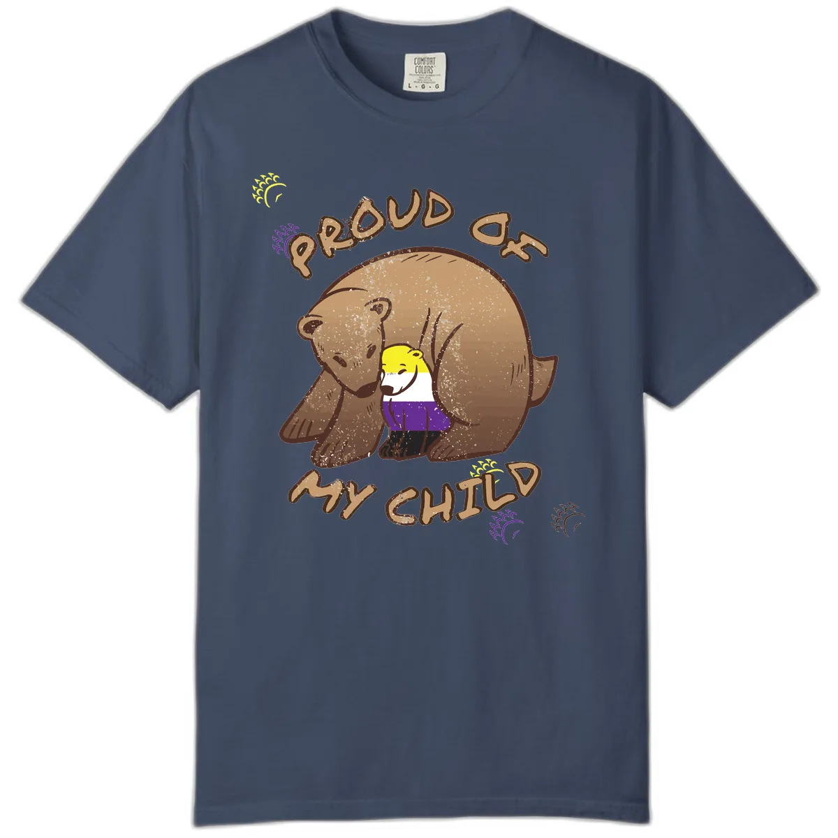 Proud As Child Comfort Color in Midnight