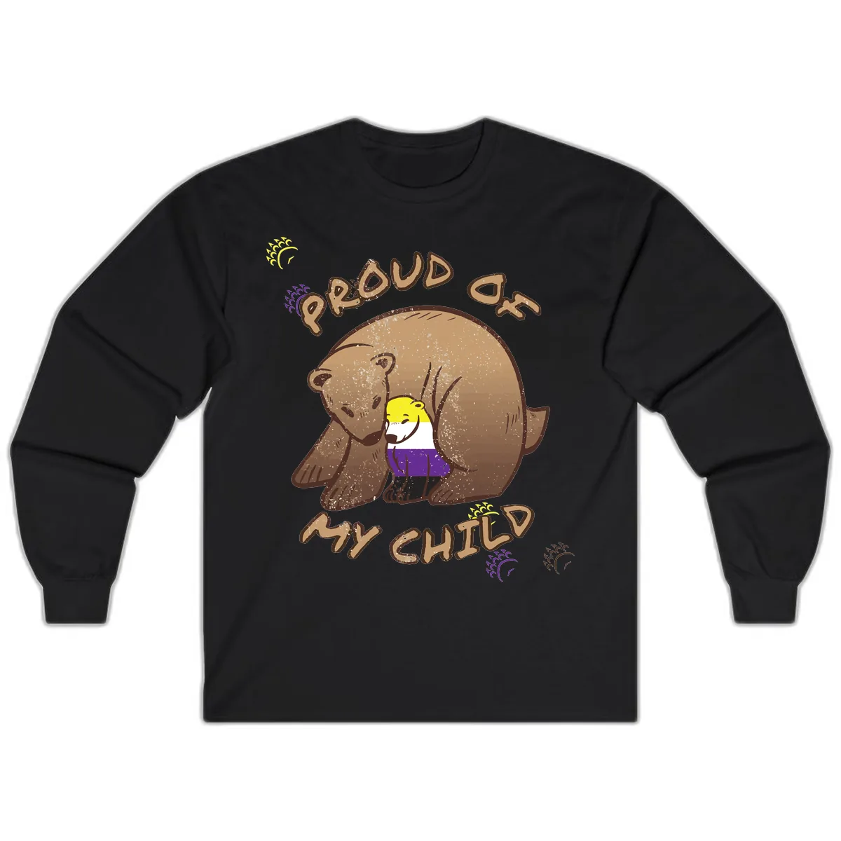 Proud As Child Long Sleeve in Black