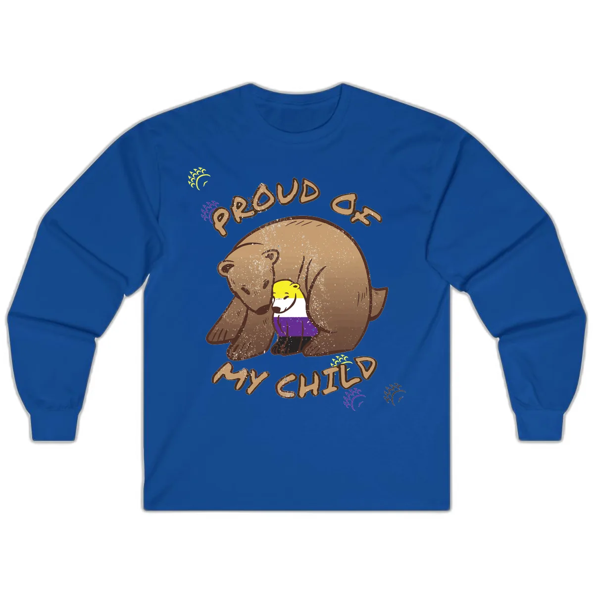Proud As Child Long Sleeve in Royal