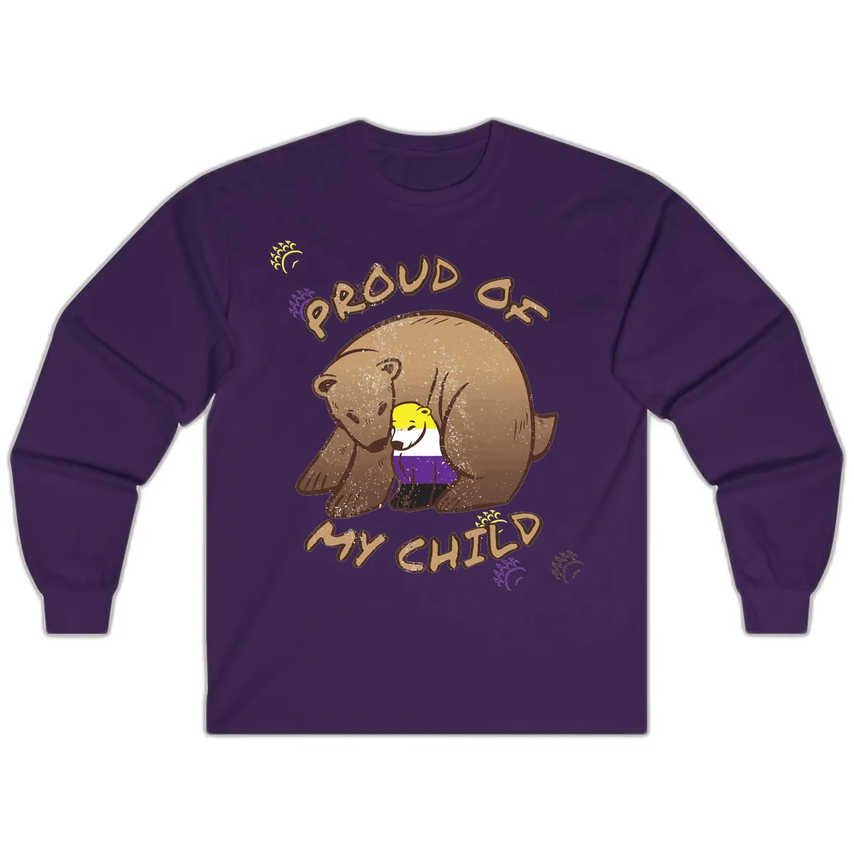 Proud As Child Long Sleeve in Purple