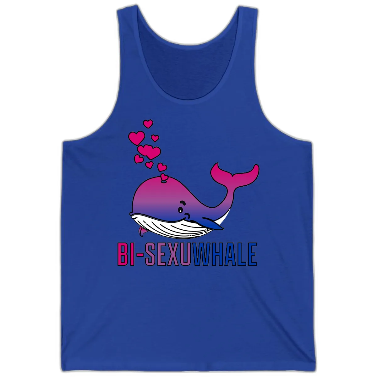 Bi-Sexual Whale Tank in True Royal
