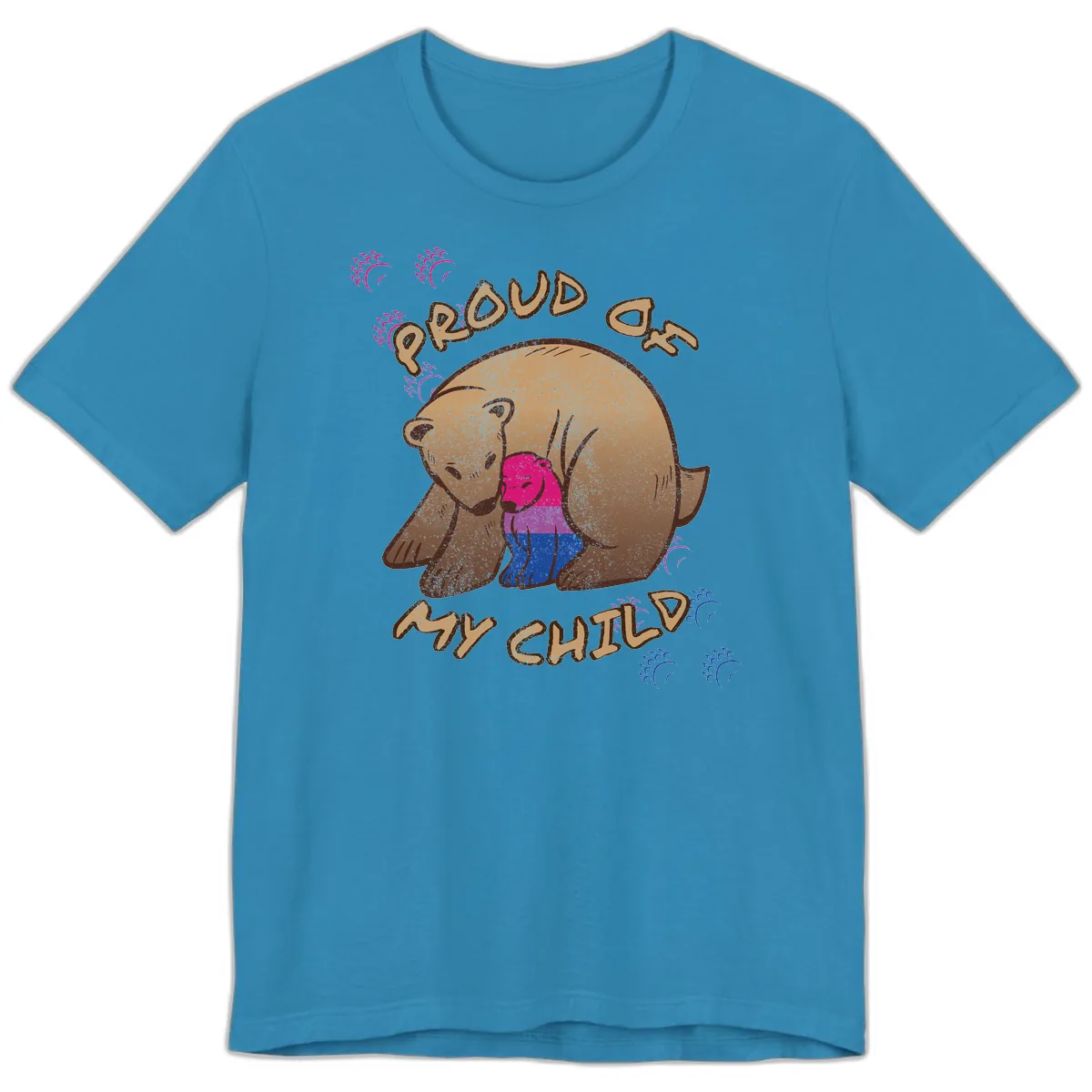 Proud As My Chub Premium T-Shirt in Aqua