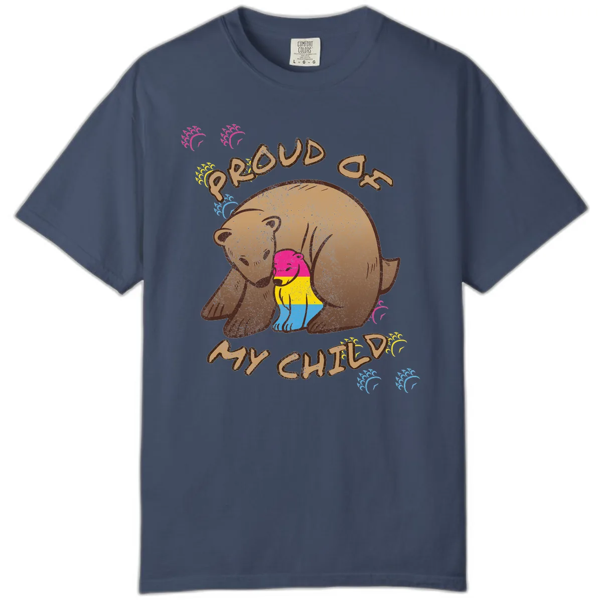 Proud As My Child Comfort Color in Midnight
