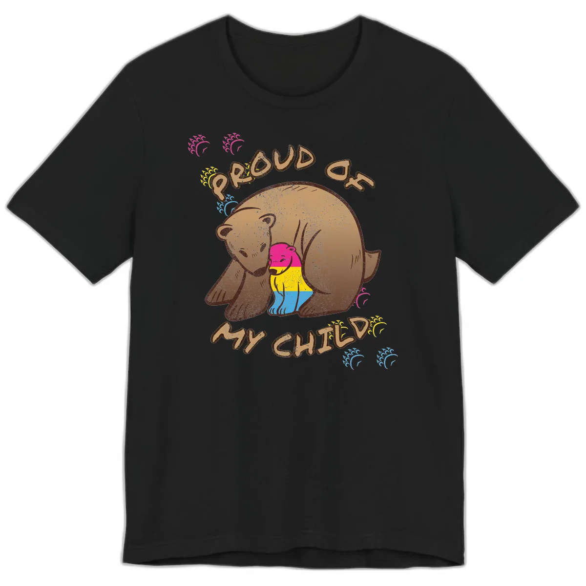 Proud As My Child Premium T-Shirt in Black