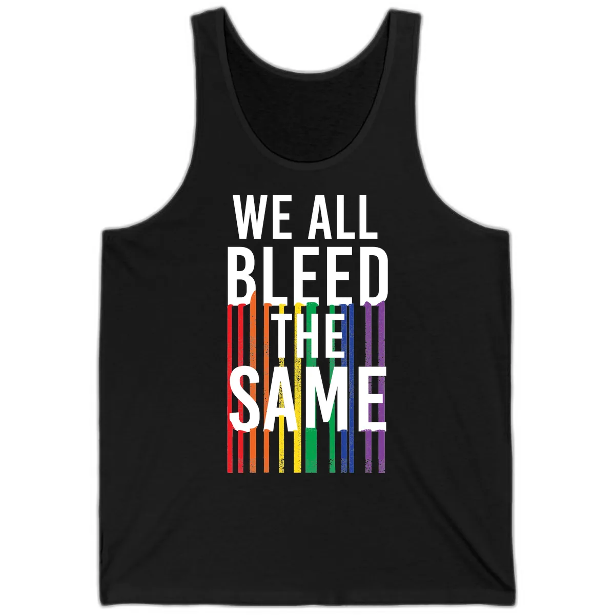 We All Bleed The Same Tank in Black