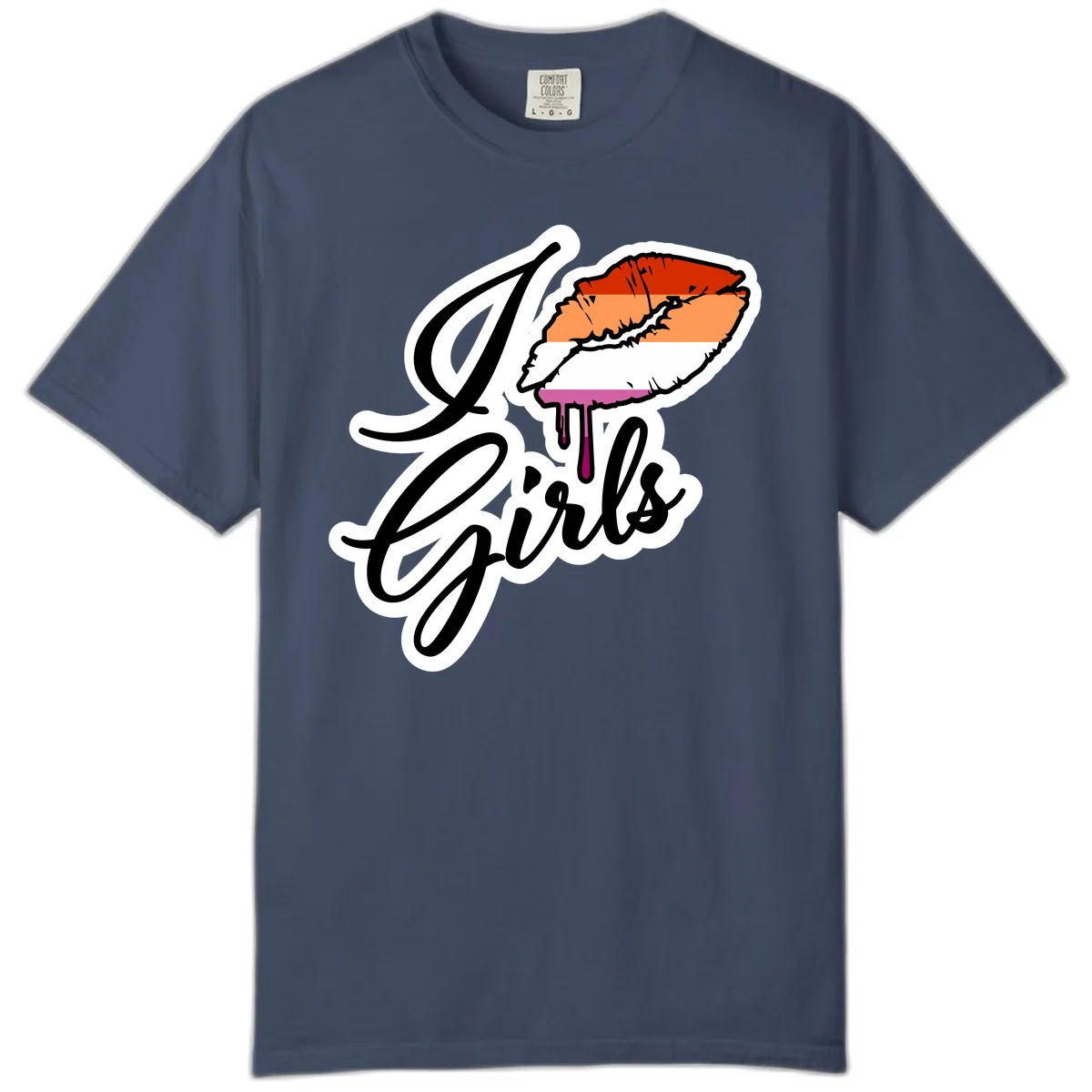 Girls Trip Lobster Roll Comfort Color in Midnight