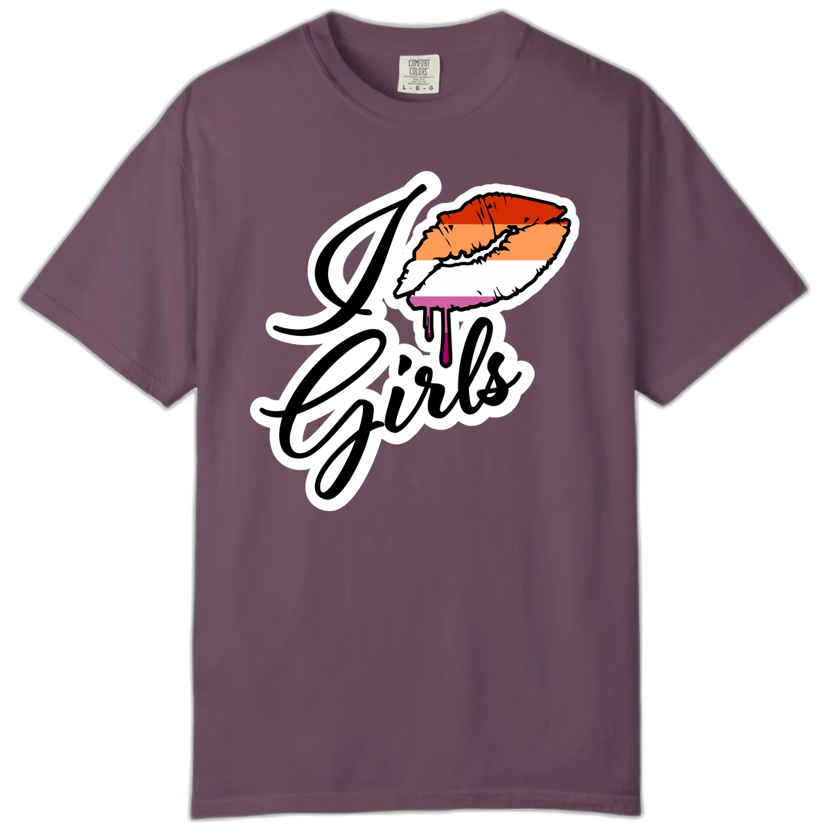 Girls Trip Lobster Roll Comfort Color in Berry