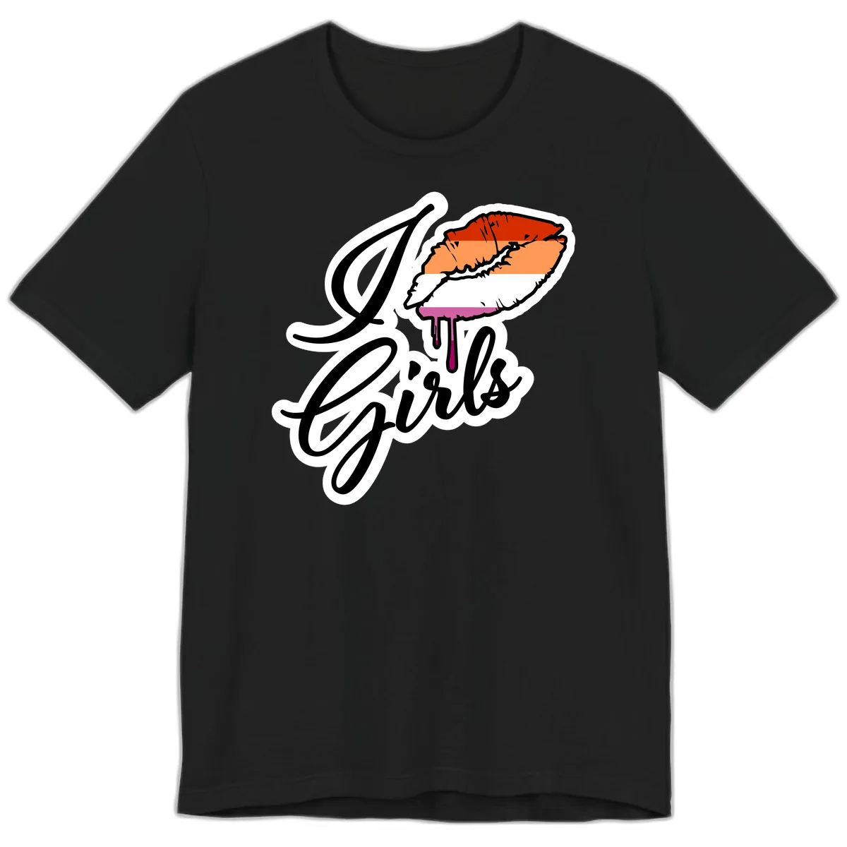 Girls Trip Lobster Roll Premium T-Shirt in Black