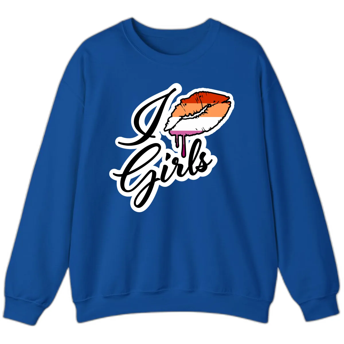 Girls Trip Lobster Roll Sweatshirt in Royal