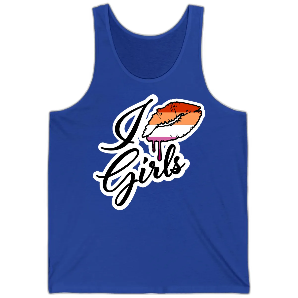 Girls Trip Lobster Roll Tank in True Royal